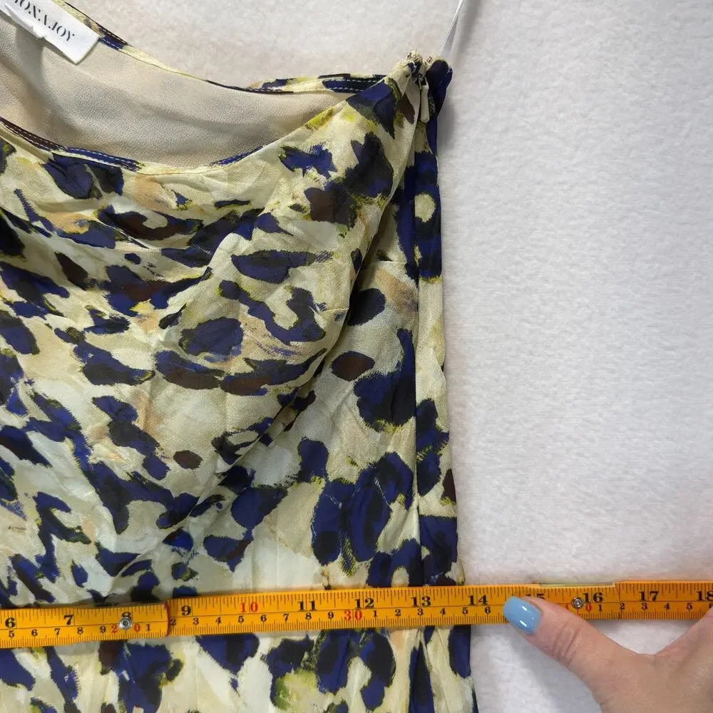 shona joy Kinetic Asymmetric Panel Abstract Eutopian Dress, Size 8, Rt. $420 - Picture 7 of 11